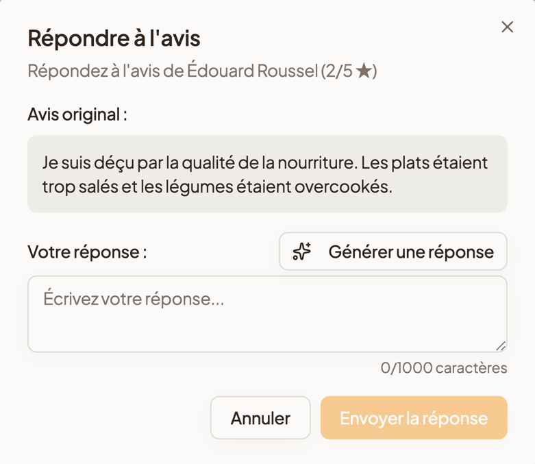 Répondez en minutes, pas en jours